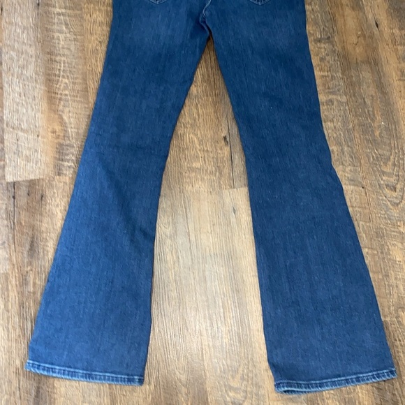 PILCRO HIGH RISE BUTTON FLY FLARE LEG *FLAWED* SZ 26 - Picture 8 of 9